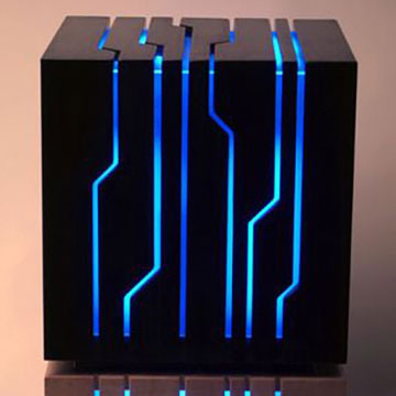 Colored LED Table Lamp